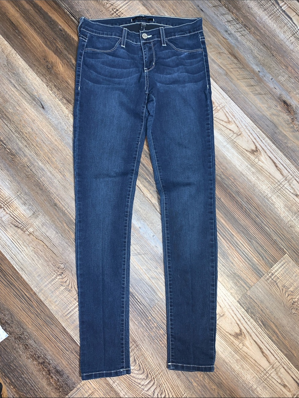 Flying Monkey Dark Blue Skinny Jeans